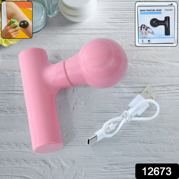 Black Mini Pocket Size Massager, Full Body Massager, Cordless One Button Operation for Body Pain & Relaxation - luckystorebuy.in
