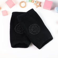 Black Toddler Wool Knit Leg Warmer (Knee Guard) - luckystorebuy.in