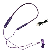 Bluetooth Headphone Neckband Sweat Resistant, Magnetic Earbuds (1 Pc) - luckystorebuy.in
