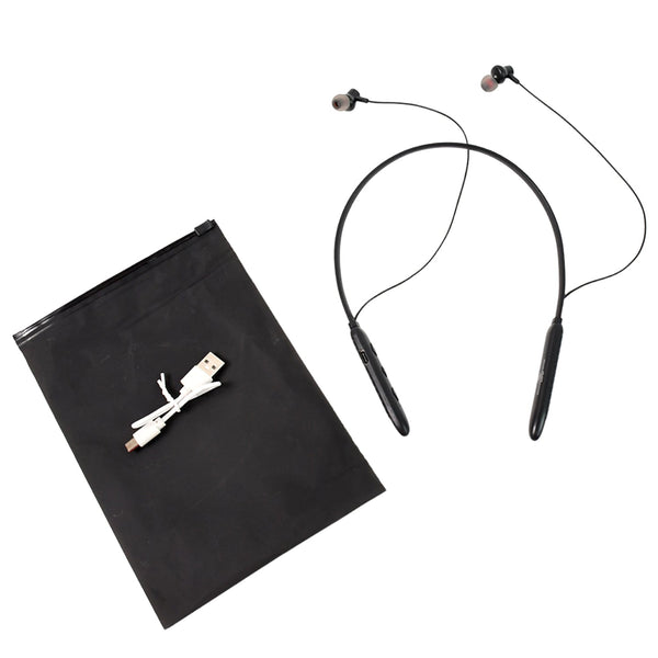 Bluetooth Wireless Neckband Earphones, 40H Playtime, IPX Water - Resistant, High Bass - luckystorebuy.in