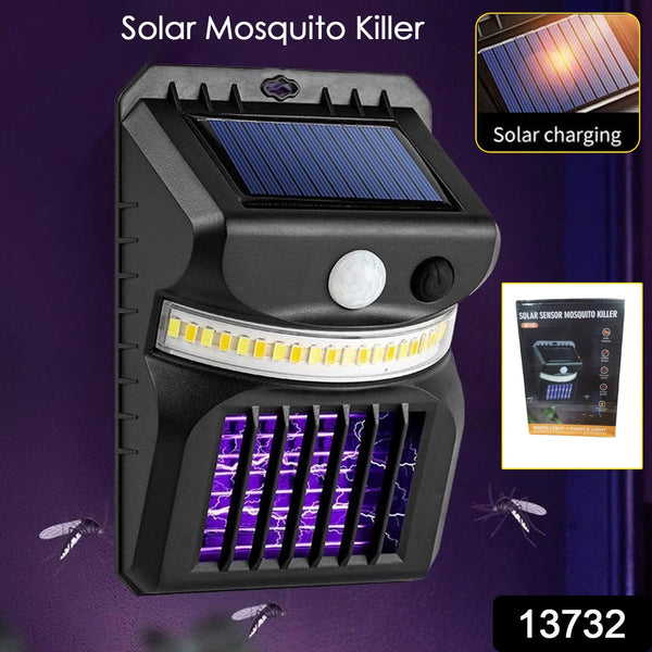 Bug Zapper Outdoor 2 in 1 Solar Mosquito Zapper Lamps (1 Pc) - luckystorebuy.in