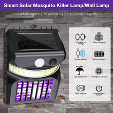 Bug Zapper Outdoor 2 in 1 Solar Mosquito Zapper Lamps (1 Pc) - luckystorebuy.in