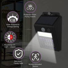 Bug Zapper Outdoor 2 in 1 Solar Mosquito Zapper Lamps (1 Pc) - luckystorebuy.in