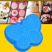Butterfly Shape Cake Cup Liners I Silicone Baking Cups I Muffin Cupcake Cases I Microwave or Oven Tray Safe I Molds for Handmade Soap, Biscuit, Chocolate, Muffins, Jelly – Pack of 4 - luckystorebuy.in
