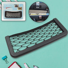 Car Storage Organize Car String Bag Car Seat Side Storage, Net Bag Mesh Pocket Organizer Stick - on for Purse Bag Phone - luckystorebuy.in