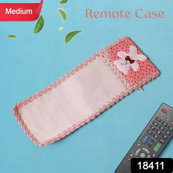 Cartoon Cloth Lace Remote Control Cover Remote Case (1 Pc / 21×8 CM / Medium) - luckystorebuy.in