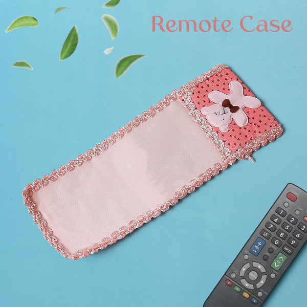 Cartoon Cloth Lace Remote Control Cover Remote Case (1 Pc / 21×8 CM / Medium) - luckystorebuy.in