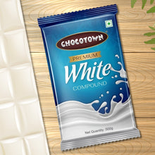 Chocotown Premium White Choco Compound Slab, 500gm - luckystorebuy.in