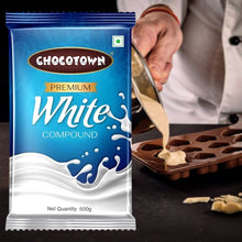 Chocotown Premium White Choco Compound Slab, 500gm - luckystorebuy.in