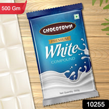 Chocotown Premium White Choco Compound Slab, 500gm - luckystorebuy.in