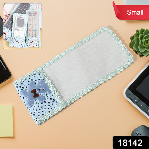 Cloth Lace Remote Control Cover Remote Case (1 Pc / 18×8 CM / Small) - luckystorebuy.in