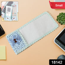 Cloth Lace Remote Control Cover Remote Case (1 Pc / 18×8 CM / Small) - luckystorebuy.in
