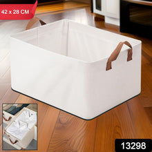 Cloth storage baskets, closet storage bins (42×28 Cm) - luckystorebuy.in