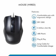Computer / Laptop Wired Optical Mouse (1 Pc) - luckystorebuy.in