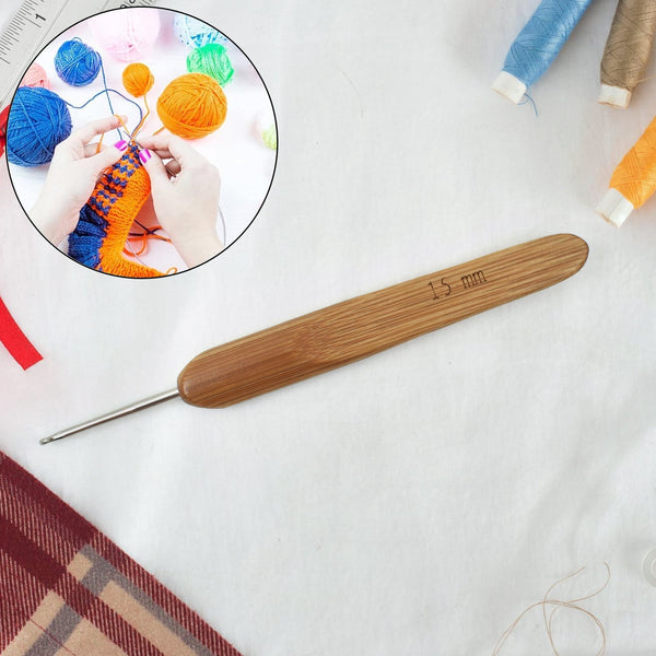 Crochet Hooks, Hook Needle Stainless Steel (1 Pc / 1.5 MM) - luckystorebuy.in
