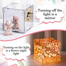 Cube Tulip Night Lamp | Led Decorative Nights Lamp (Multicolor & Design / 1 Set) - luckystorebuy.in
