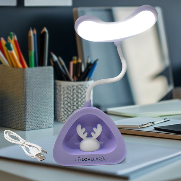 Cute Lovely LED Desk Light, LED Lamps Button Control (1 Pc) - luckystorebuy.in