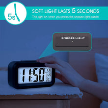 Digital LCD Alarm Clock with Backlight (1 Pc) - luckystorebuy.in