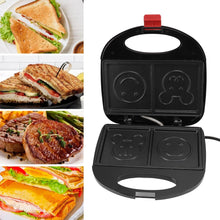 Double Sided Heating 750W Electric Sandwich Maker (1 Pc) - luckystorebuy.in