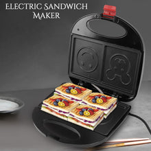 Double Sided Heating 750W Electric Sandwich Maker (1 Pc) - luckystorebuy.in