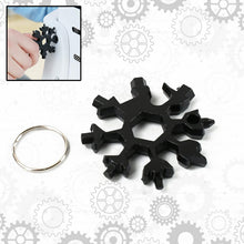 Durable 18 - in - 1 Snowflake Multi - Tool – Portable Bottle Opener, Phillips Screwdriver & Wrench Kit - luckystorebuy.in