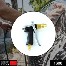 Durable Gold Color Trigger Hose Nozzle Water Lever Spray - luckystorebuy.in