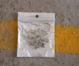 Durable & Portable 18 in 1 Snowflake Multi - Tool, Snowflake Bottle Opener Flat Phillips Screwdriver Kit Wrench - luckystorebuy.in