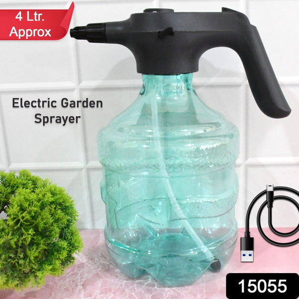 Electric Spray Bottle Garden Sprayer Automatic Watering Can (1 Pc / 4 Ltr. Approx) - luckystorebuy.in