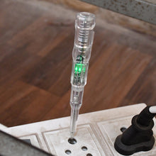 Electrical Detector Slotted Screwdriver With Small Batteries (1 Pc) - luckystorebuy.in