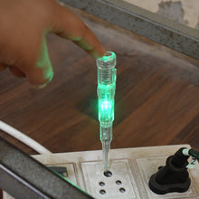 Electrical Detector Slotted Screwdriver With Small Batteries (1 Pc) - luckystorebuy.in