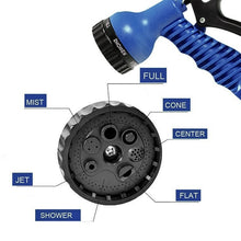 Expandable Magic Garden Hose with Spray Gun, Approx 4 Metre Pipe (1 Set / Mix Color) - luckystorebuy.in