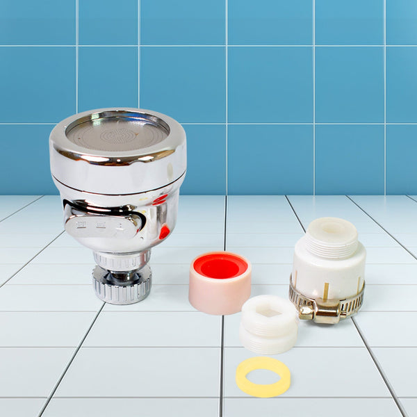 Faucet Sprayer Head, 360° Rotatable Faucet Extension (1 Set) - luckystorebuy.in