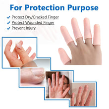 Finger Caps, Silicone Finger Protectors Sleeves (Finger Cots / 5 Pcs Set) - luckystorebuy.in