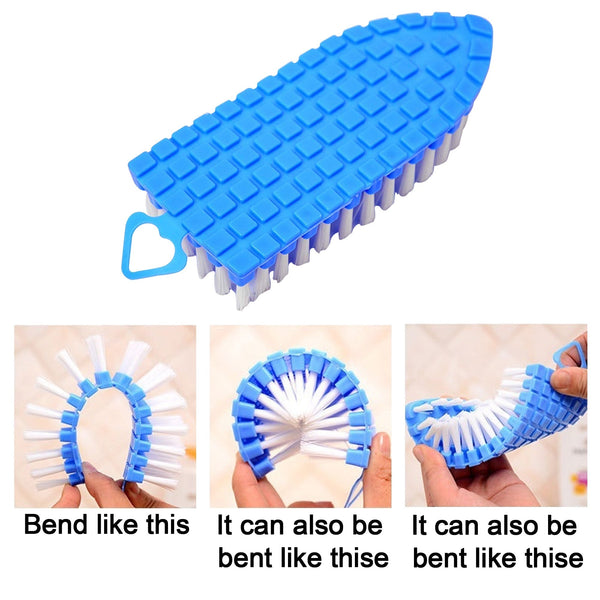 Flexible Plastic Cleaning Brush for Home, Bathroom, - luckystorebuy.in