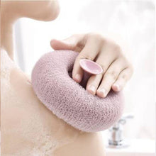 Flower Bath Sponge - Super Soft Body Exfoliator with Suction Cup for Shower & Massage - luckystorebuy.in