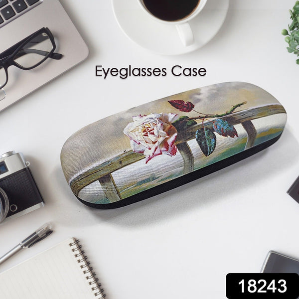 Flowers Decorative Glasses Case Eyeglasses Storage Box (1 Pc / Mix color) - luckystorebuy.in