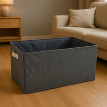 FOLDABLE CLOTH STORAGE BOX WITH HANDLES (47×28 CM) - luckystorebuy.in