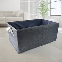 FOLDABLE CLOTH STORAGE BOX WITH HANDLES (47×28 CM) - luckystorebuy.in