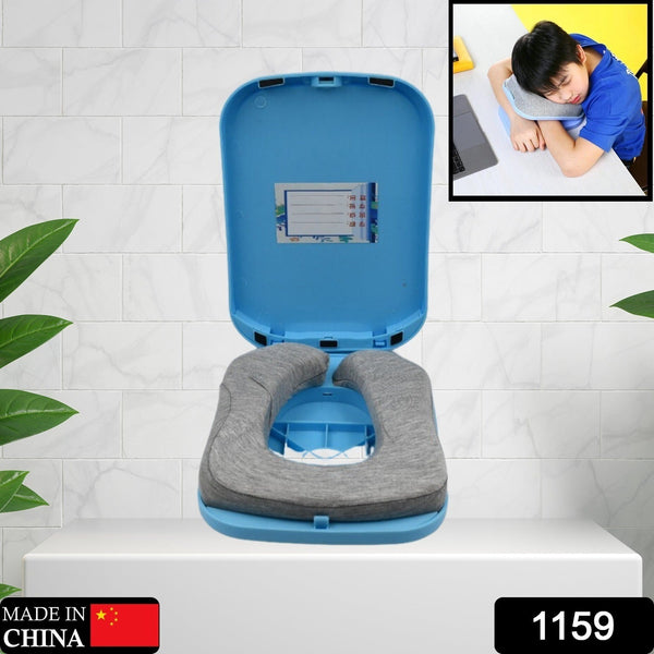 Foldable Soft Nap Doughnut Pillow – Slow - Rebound, Portable Head Cushion for Kids & Office - luckystorebuy.in