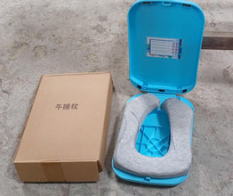 Foldable Soft Nap Doughnut Pillow – Slow - Rebound, Portable Head Cushion for Kids & Office - luckystorebuy.in