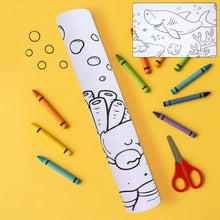 Fun and Educational Coloring Roll (1 Pc) - luckystorebuy.in