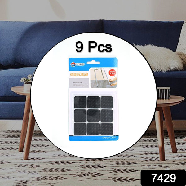 Furniture Protection Pad Furniture Anti Slip Floor Protection (9 Pcs Set) - luckystorebuy.in