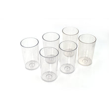 Ganesh Classic Plastic Glass Set of - 6 (Each Glass 350ml) - luckystorebuy.in