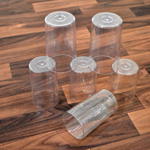 Ganesh Classic Plastic Glass Set of - 6 (Each Glass 350ml) - luckystorebuy.in