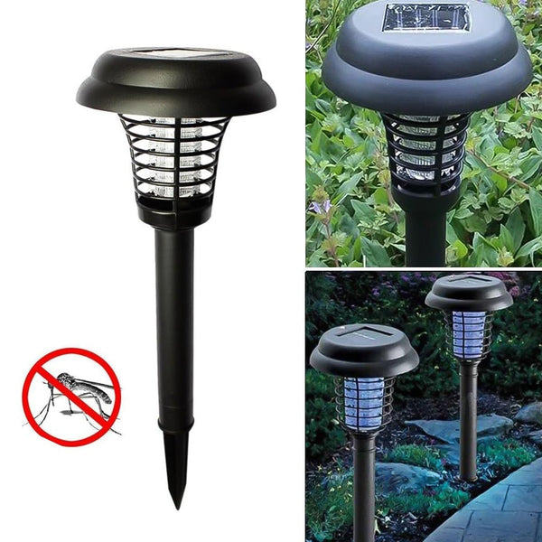 Garden Lighting UV LED Solar Powered LED Mosquito Trap / Bug Zapper (2 Pc) - luckystorebuy.in