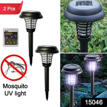 Garden Lighting UV LED Solar Powered LED Mosquito Trap / Bug Zapper (2 Pc) - luckystorebuy.in