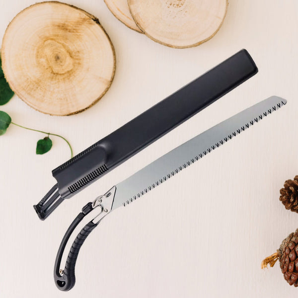 Hand Pruning Saw For Tree Branch Cutter (1 Pc / With Cover / 50 Cm Long) - luckystorebuy.in
