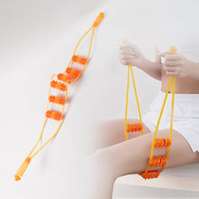 Handheld Back Massage Roller Rope (1 Pc) - luckystorebuy.in
