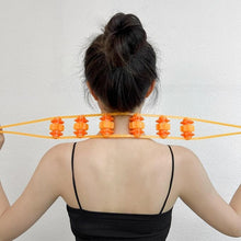 Handheld Back Massage Roller Rope (1 Pc) - luckystorebuy.in