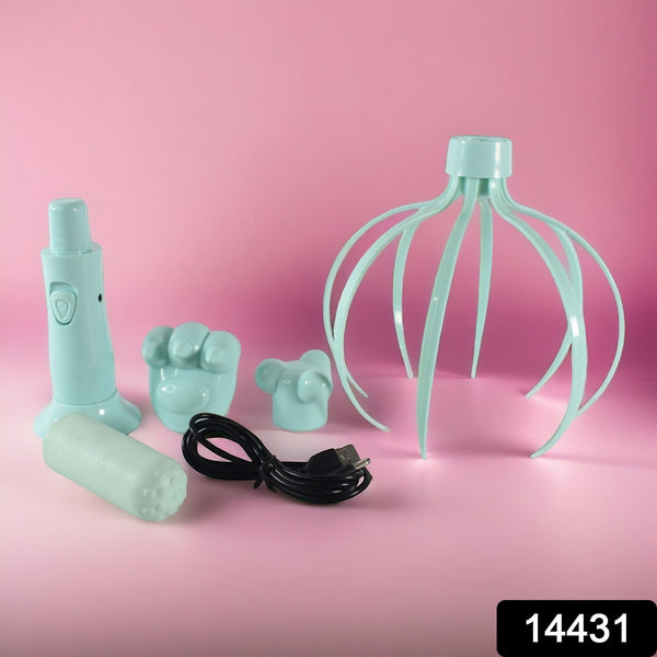 Head Massager Scalp Massaging Tool Relaxation Tool (1 Pc) - luckystorebuy.in